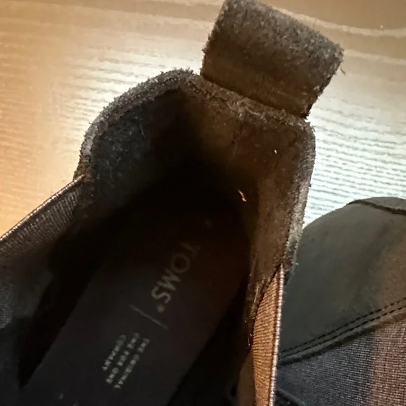 Toms Black Ankle Booties - Picture 5 of 6